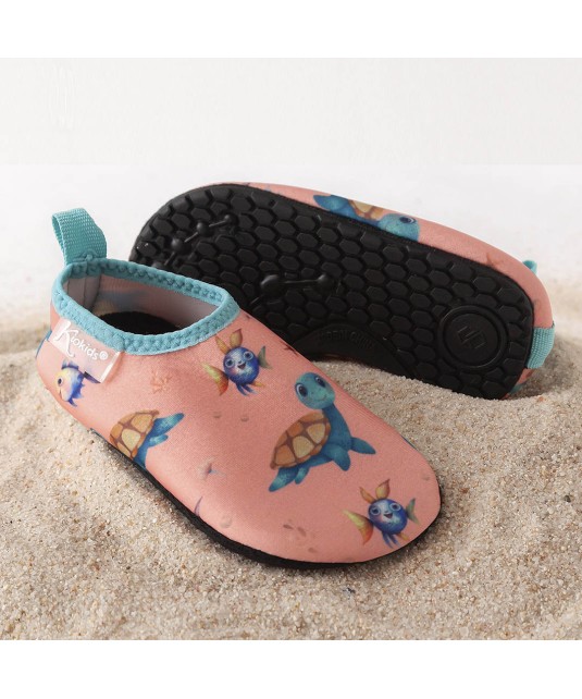 Zapatos acuáticos infantiles Tortugas
