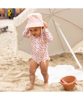 Gorro bebé Pink Leopard UPF 50+ - Tendencias de verano bebés