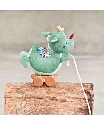 Peluche de arrastre Joe Lilliputiens para niños +12 meses