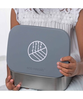 Caja Lunch acero inox Eco Rascals 1600 ml - Silbetika