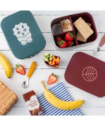 Caja Lunch acero inox Eco Rascals 1600 ml - Silbetika