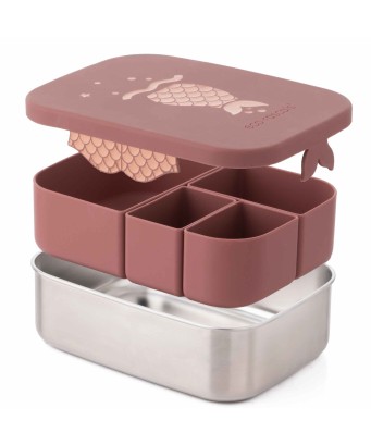 Caja Lunch acero inox Eco Rascals 1600 ml - Silbetika