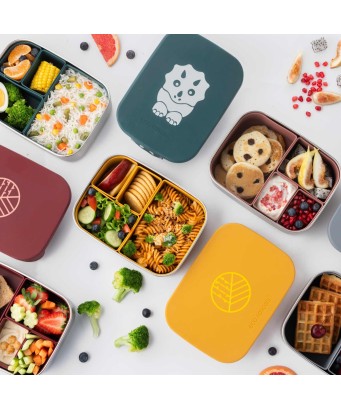 Caja Lunch acero inox Eco Rascals 1600 ml - Silbetika