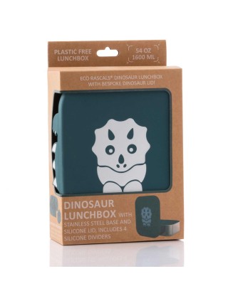 Caja Lunch acero inox Eco Rascals 1600 ml - Silbetika