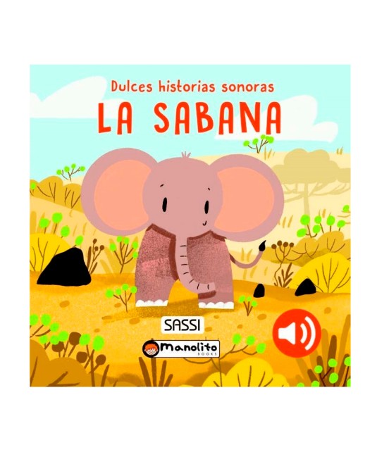 Libro con sonido La sabana
