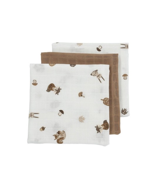 Pack de 3 muselinas medianas Meyco Baby