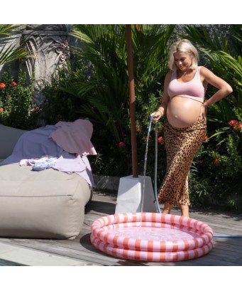 Swim Essentials Piscina para bebés rayas Ø100 cm