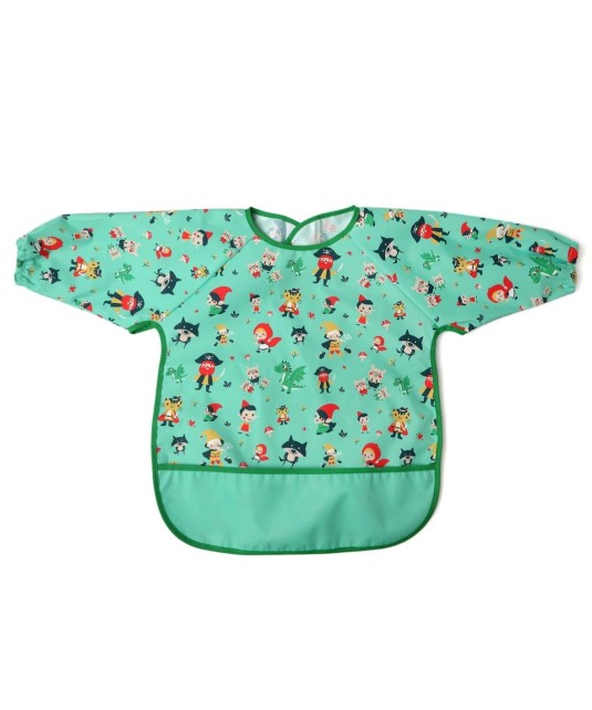 Babero impermeable con mangas KioKids