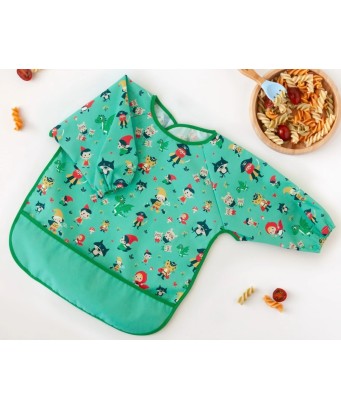 Babero impermeable con mangas KioKids +4 meses
