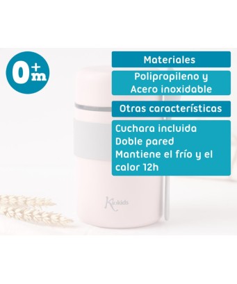 Termo papillero con cuchara KioKids 500 ml online