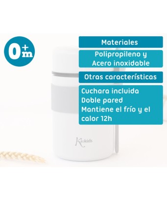 Termo papillero con cuchara KioKids 500 ml online