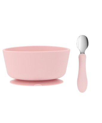 Tutete Bol Silicona + Cuchara Acero
