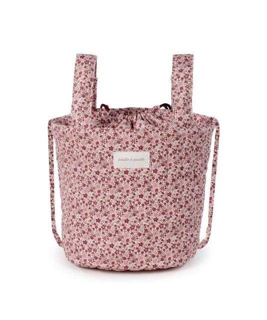 Pasito a Pasito Bolsa Bucket Cherry