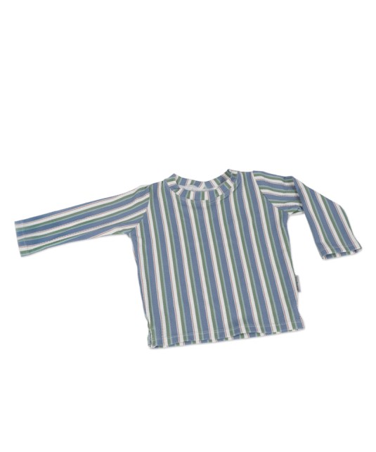Camiseta Anti-UV Summer Strips Walking Mum