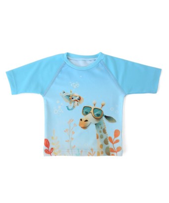 KioKids Camiseta con protección solar Ocean