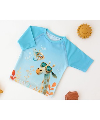 KioKids Camiseta con protección solar Ocean