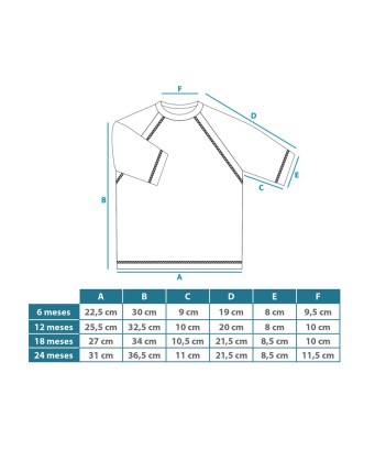 KioKids Camiseta con protección solar Ocean
