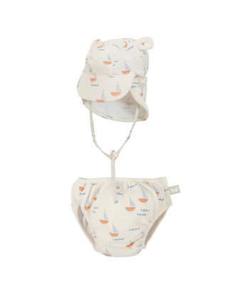 Bañador y Gorra con protección solar Calypso