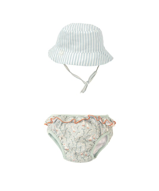 Bañador y Gorra con protección solar Guss
