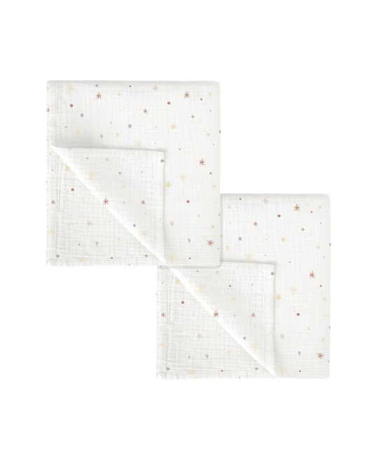 Pack de muselinas para babitas Night Stars
