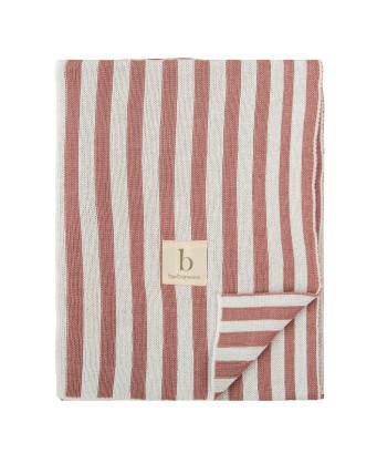 Manta Toquilla tricot Bambú Stripes