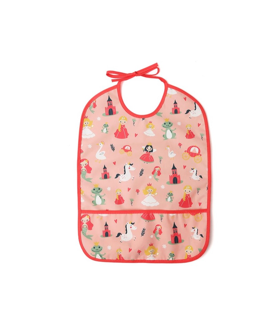 Babero impermeable de dibujos KioKids +4 meses