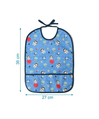 Babero impermeable de dibujos KioKids para bebés +4 meses
