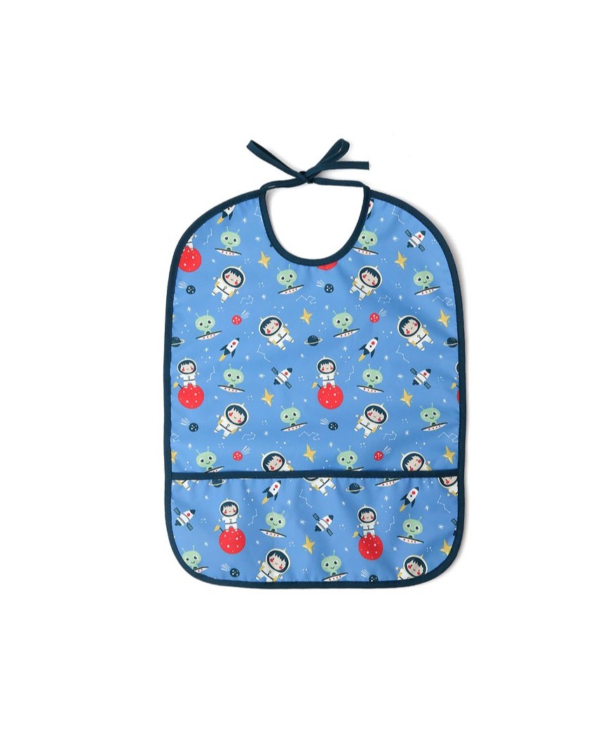 Babero impermeable de dibujos KioKids +4 meses