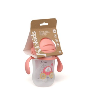 Kiokids Taza de aprendizaje con dibujos 300 ml +6 meses