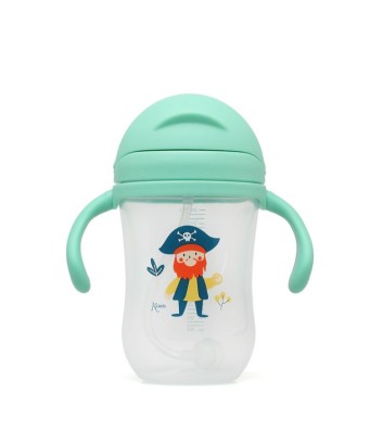 Kiokids Taza de aprendizaje con dibujos 300 ml