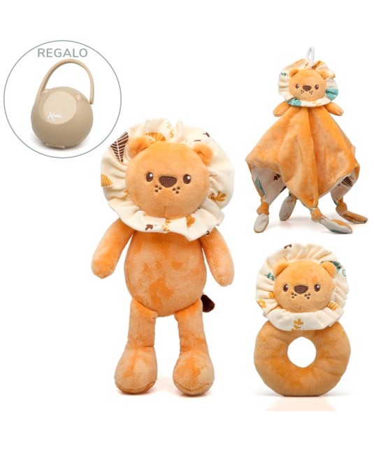 Set de peluches de león KioKids
