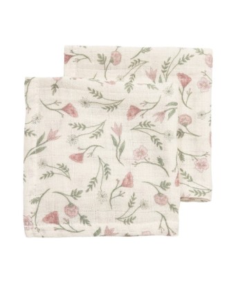 Meyco Pack 2 muselinas para babitas o faciales Me-Flower