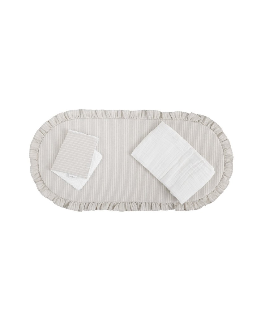 Pack Colcha capazo Sira beige Cambrass