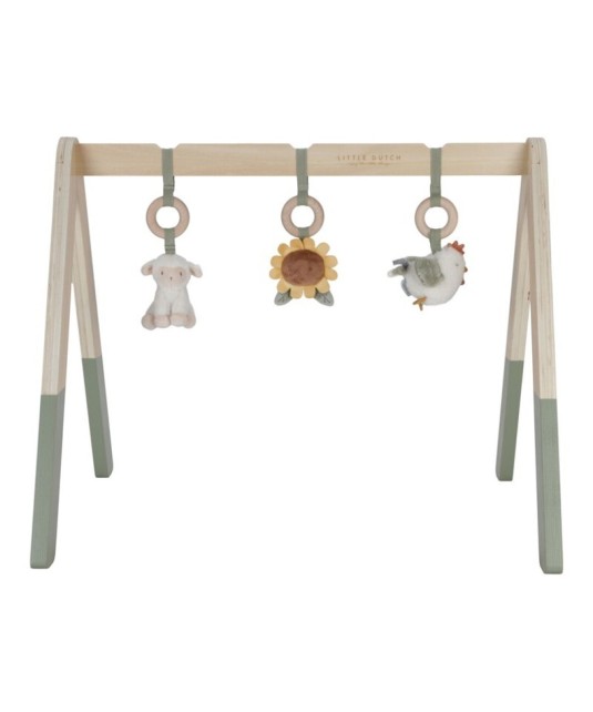 Gimnasio para bebés Pequeña Granja Little Dutch