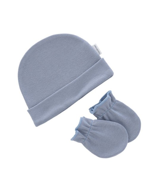 Juego de gorro y manoplas liso de Cambrass
