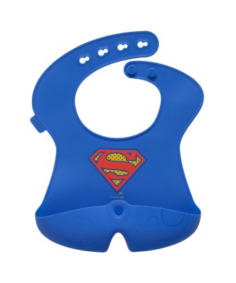 Babero silicona b.box Superman +4m