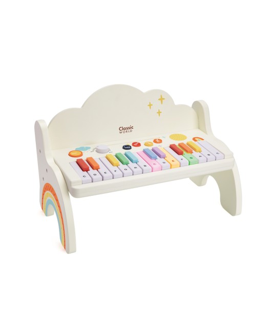 Piano Arcoíris infantil Classic World