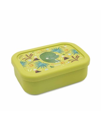 Sassi Caja almuerzo de silicona Dinosaurio
