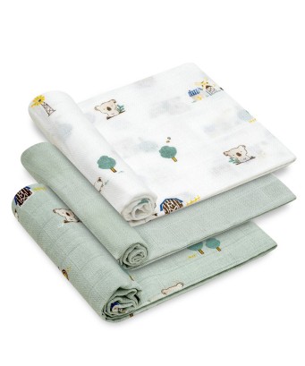 Interbaby Pack de 3 muselinas Koala Granja