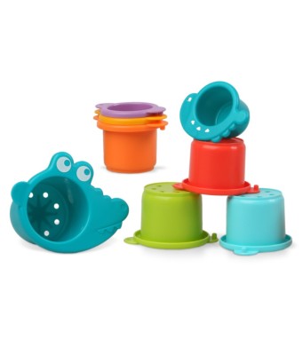 Kiokids Juguete de baño apilable 8 Piezas