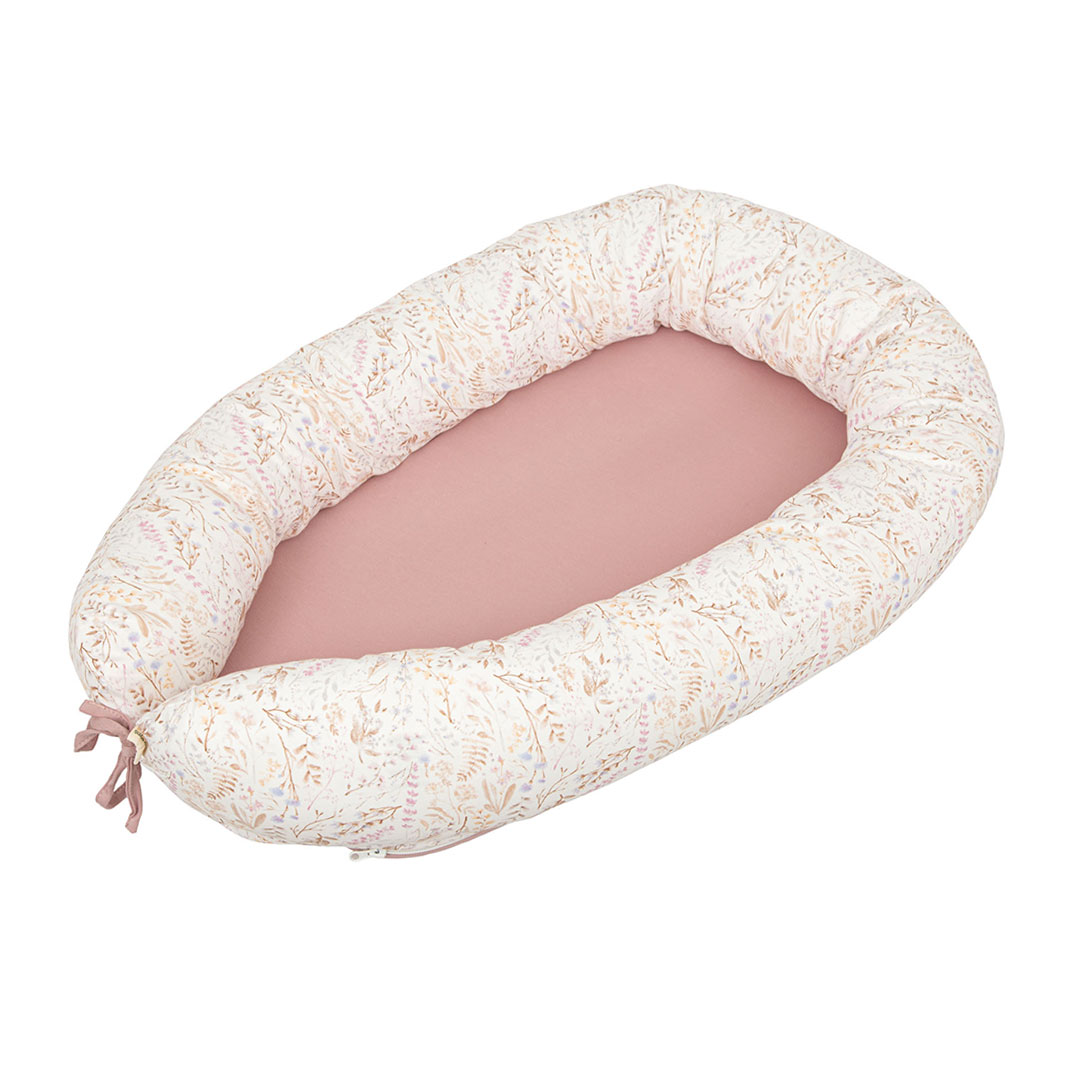 Comprar cuna nido rosa para bebé
